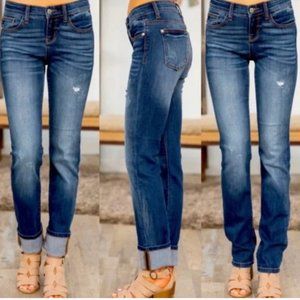 Judy Blue Jeans Straight Fit Style #JB8277 DK sz 29